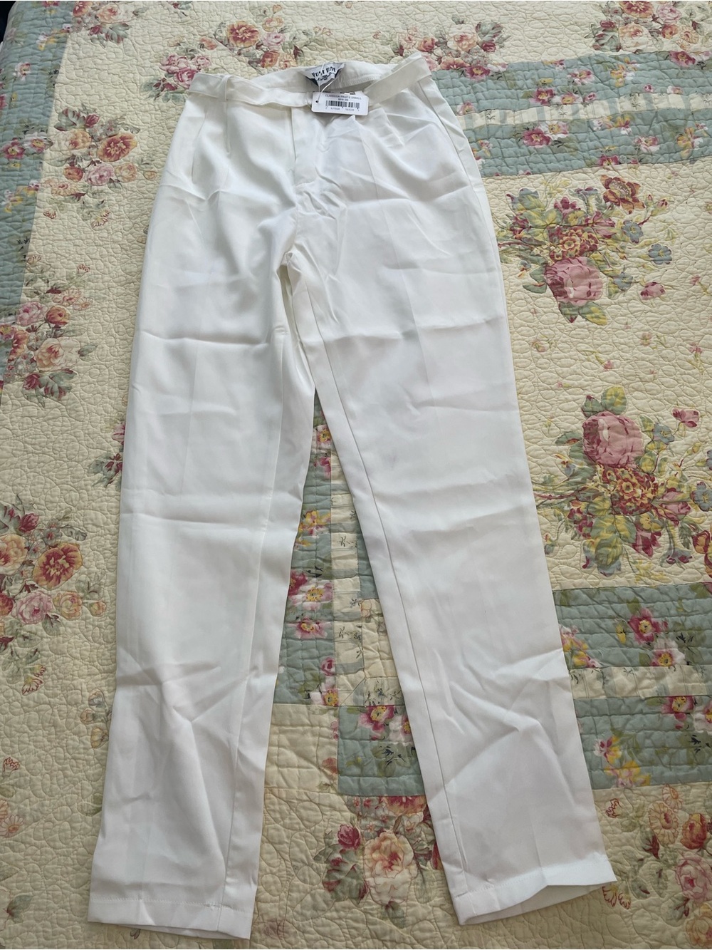 Lulu's White Men's Tailored Dress Pants